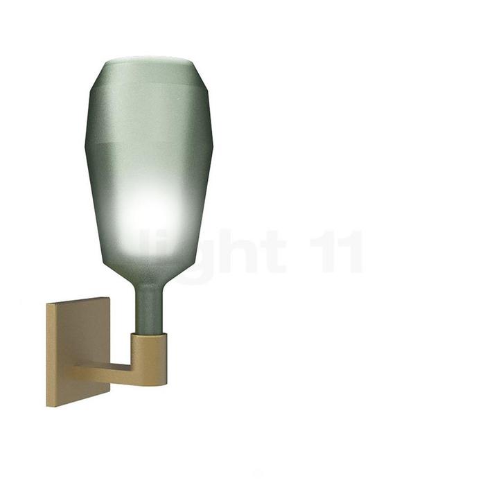 Penta MoM Wandlamp, goud/groen - 14 cm (Wandlampen), Huis en Inrichting, Lampen | Wandlampen, Nieuw, Verzenden