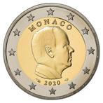 Monaco 2 Euro 2020 UNC, Postzegels en Munten, Munten | Europa | Euromunten, Verzenden