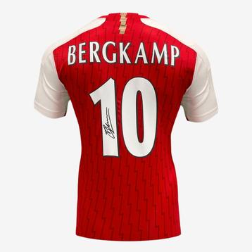 Dennis Bergkamp Signed Arsenal 2023-24 Home Football Shirt beschikbaar voor biedingen