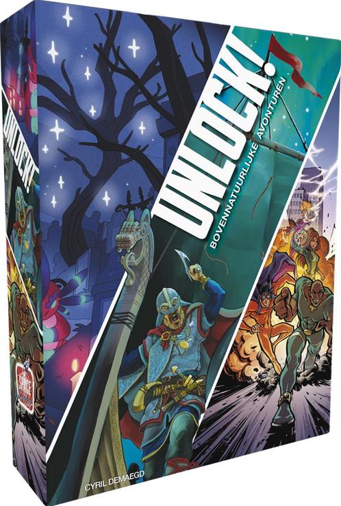 Unlock! Bovennatuurlijke Avonturen | Space Cowboys -, Hobby en Vrije tijd, Gezelschapsspellen | Kaartspellen, Nieuw, Verzenden