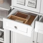 2dekans | SoBuy Keukenkast - FSB76-W - MDF - Max. 100kg -, Huis en Inrichting, Ophalen of Verzenden, Zo goed als nieuw