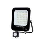 LED Bouwlamp - Schijnwerper met sensor | Basic serie, Ophalen of Verzenden, Nieuw, 50 tot 200 watt, Armatuur