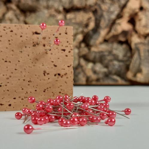 Landkaartspelden  - 100 stuks - ROOD, Doe-het-zelf en Verbouw, Vloerdelen en Plavuizen, Ophalen of Verzenden