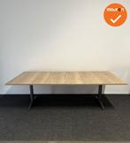 Ahrend Vergadertafel - Rechthoekig - 240x120cm - Halifax Nat, Vergader- of Presentatieruimte, Ophalen of Verzenden, Gebruikt, Tafel