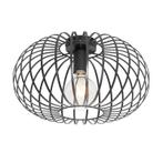 Design plafondlamp zwart 39 cm - Johanna, Huis en Inrichting, Lampen | Plafondlampen, Nieuw, Overige materialen, Design