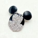 Swarovski - Zilverkleurig metaal - Disney Mickey Mouse –, Antiek en Kunst, Curiosa en Brocante