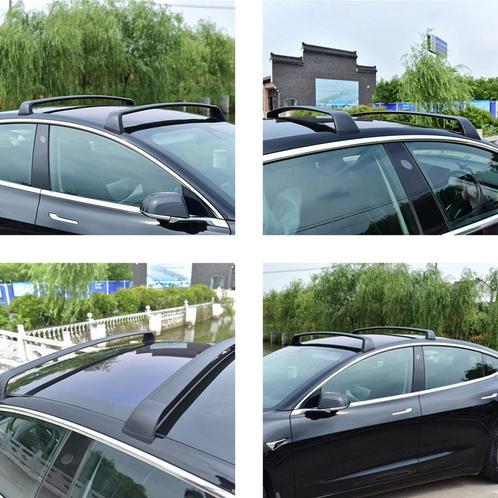 Tesla Model 3 Dakdragerset Model-3 nieuw weinig windgeluid, Auto diversen, Dakkoffers, Nieuw, Ophalen of Verzenden