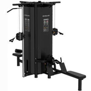 Evolve Ultra Series Selectorized 4 Stack Multigym With 2 Adj, Sport en Fitness, Fitnessapparatuur, Nieuw, Verzenden