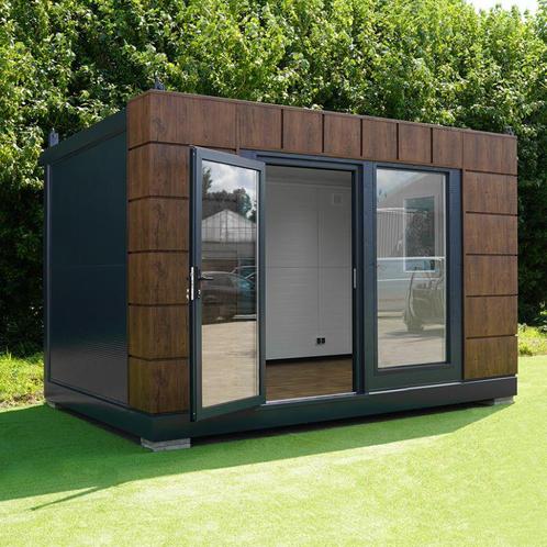 Tuinschuur Helsinki 4x3 m - goede opslagoplossing - koop nu, Tuin en Terras, Bergingen en Tuinkasten, Nieuw
