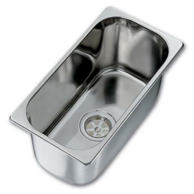 Hollex rechthoekige RVS wasbak 300 x 150mm, Watersport en Boten, Bootonderdelen, Nieuw, Ophalen of Verzenden