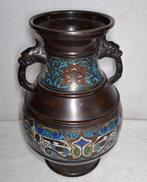 Vaas - Brons, cloisonne - Japan - Meiji periode (1868-1912)