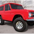 Bushwacker 66-77 Ford Bronco Cutout Style Flares 2pc - Black, Ophalen of Verzenden, Nieuw