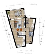 Huis te huur aan von Fraunhoferhof in Nijmegen, Tussenwoning, Gelderland