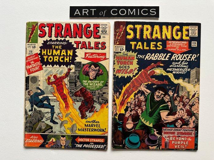 Strange Tales #118, #119 - 1st Dr Strange Cover - Spider-Man, Boeken, Strips | Comics