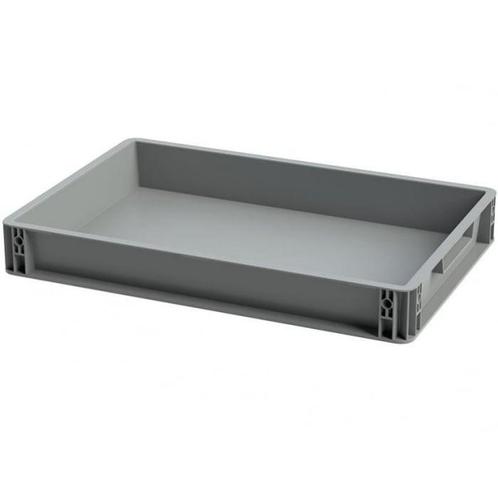Kunststof Bak Euronorm, 600x400x75 mm grijs, Nieuw, Zakelijke goederen, Kantoor en Winkelinrichting | Magazijn, Stelling en Opslag