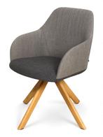 Arco Ease stoel, grijs-eiken, Huis en Inrichting, Stoelen, Ophalen of Verzenden, Nieuw