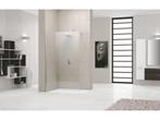 Novellini Giada h inloopdouche 90x195cm chroom-helder glas, Verzenden, Zo goed als nieuw