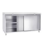 GGM Gastro | RVS werkkast PREMIUM - 2000x800mm - |, Verzenden, Nieuw in verpakking, Meubilair