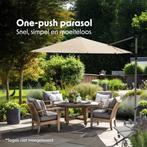 2dekans | LifeGoods Parasol - Ø300 cm - 30° Kantelbaar -, Ophalen of Verzenden, Zo goed als nieuw