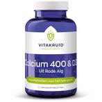 Vitakruid Calcium 400 & D3 uit Rode Alg 100 kauwtabletten, Diversen, Nieuw, Verzenden