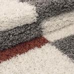 Rond Shaggy Vloerkleed | Gala | Terra | 200x200 cm, Huis en Inrichting, Stoffering | Tapijten en Kleden, Verzenden, Nieuw