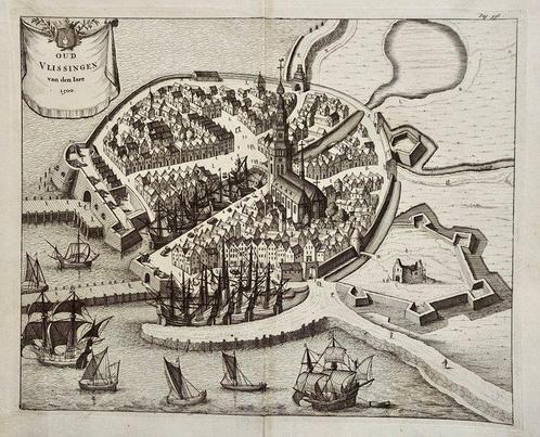 Nederland - Vlissingen; M Smallegange - Oud Vlissingen van, Boeken, Atlassen en Landkaarten