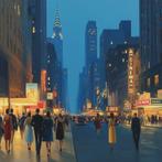 Le Yack - Empire Lights – Signée – Édition limitée, Antiek en Kunst