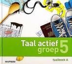 Taal actief versie 4 voor groep 5, alles op voorraad!, Nederlands, Ophalen of Verzenden, Zo goed als nieuw