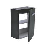 Fonteinkast Boss & Wessing Vitra 40x21 cm Hoogglans Grijs, Ophalen of Verzenden, Nieuw