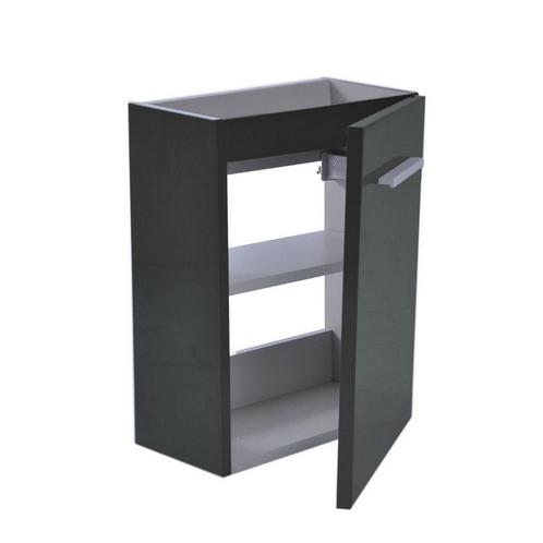Fonteinkast Boss & Wessing Vitra 40x21 cm Hoogglans Grijs, Doe-het-zelf en Verbouw, Sanitair, Ophalen of Verzenden