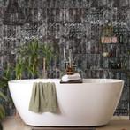 Wandtegel Ragno Lume Urchin Handvorm Antraciet Glans 6,5x23, Nieuw, 20 tot 40 cm, 10 m² of meer, Wandtegels