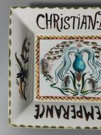 Dior - Asbak - A charming large French porcelain ashtray,