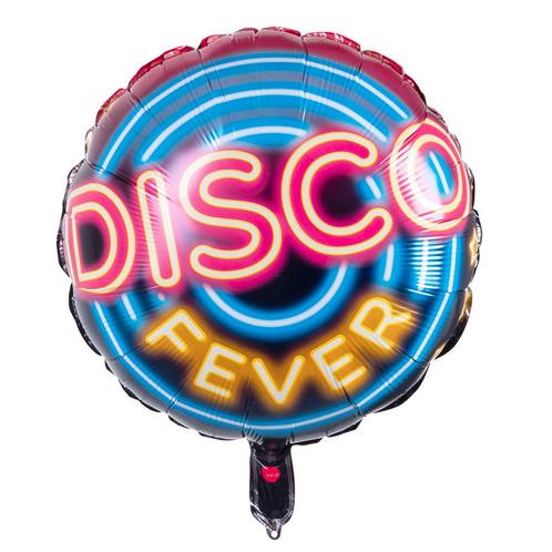 Disco Fever Helium Ballon 45cm leeg, Hobby en Vrije tijd, Feestartikelen, Nieuw, Verzenden