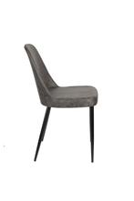 Eetkamerstoel - Joep - Antraciet - PU-Leer - House of Rebels, Huis en Inrichting, Stoelen, Verzenden, Nieuw