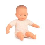 Pop Aziatische baby (32 cm, stoffen lijfje) - Miniland, Nieuw