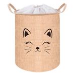 Kruzzel XL Opbergmand met Deksel – 35L Speelgoed- of Wasma, Ophalen of Verzenden, Nieuw