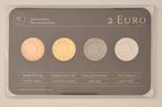 Monaco. 2 Euro 2012 (4 monnaies couleur) (Zonder