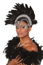 Braziliaanse carnavals hoofdtooi zwart - Feesthoeden overig, Nieuw, Verzenden