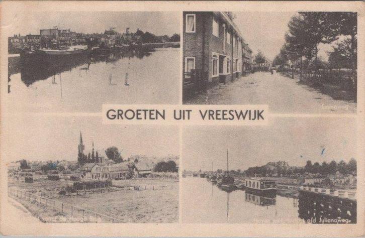VREESWIJK - Meerluik groeten uit Vreeswijk, Verzamelen, Ansichtkaarten | Nederland, Verzenden