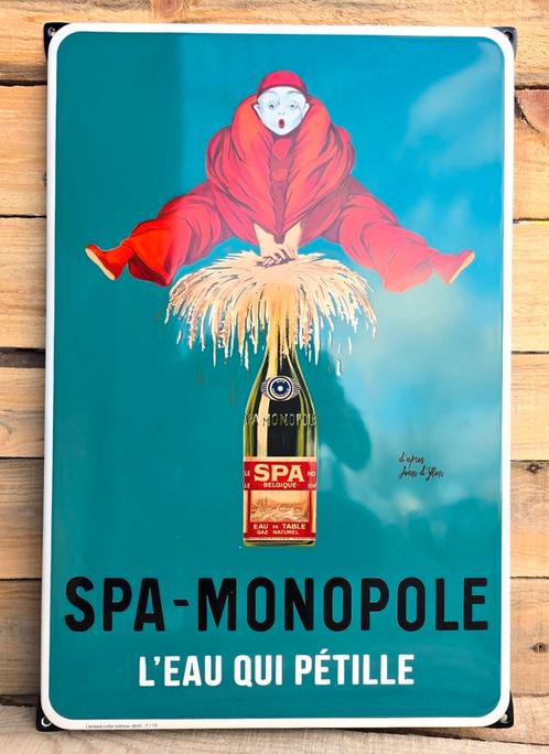 Spa Monopole cobalt green pale, Verzamelen, Merken en Reclamevoorwerpen, Verzenden