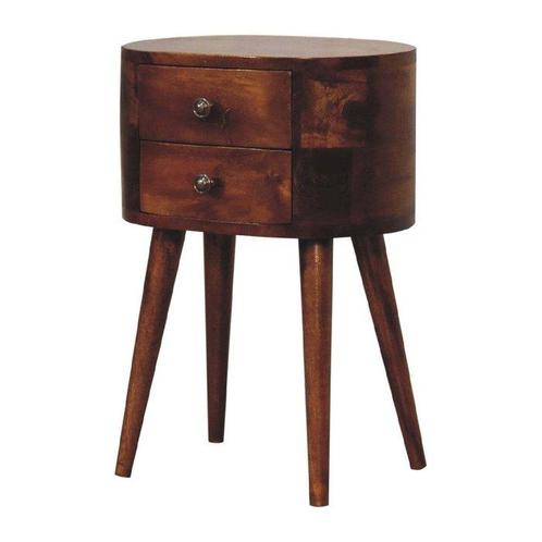 Unique Treasure - Nachtkastje - Mangohout - Handgemaakt, Antiek en Kunst, Kunst | Designobjecten