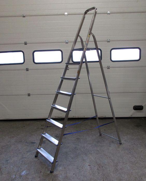Huishoudtrap Escalo met 8 treden, Ladder, Trap, Zakelijke goederen, Kantoor en Winkelinrichting | Winkel en Inventaris