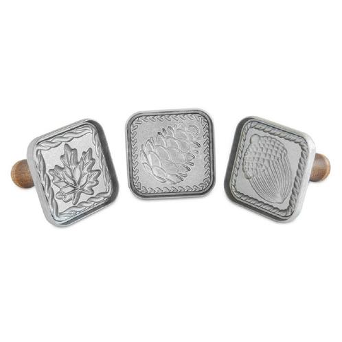 Nordic Ware Koekjesstempel Herfst Set/3, Hobby en Vrije tijd, Taarten en Cupcakes maken, Nieuw, Verzenden