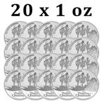 Niue. 20 x 2021 1 oz $2 NZD Niue Silver The Flying Dutchman