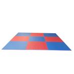 Puzzelmattenset 2 cm. rood/blauw 9 m2, Nieuw, Ophalen of Verzenden