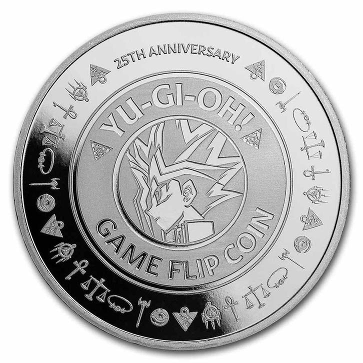 Niue - Yu Gi Oh game flip coin 25th anniversary 1 oz 2022, Postzegels en Munten, Munten en Bankbiljetten | Verzamelingen, Munten