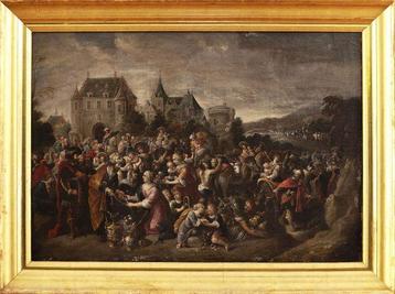 Frans Francken II (1581-1642) - Éxodo de los Judíos beschikbaar voor biedingen
