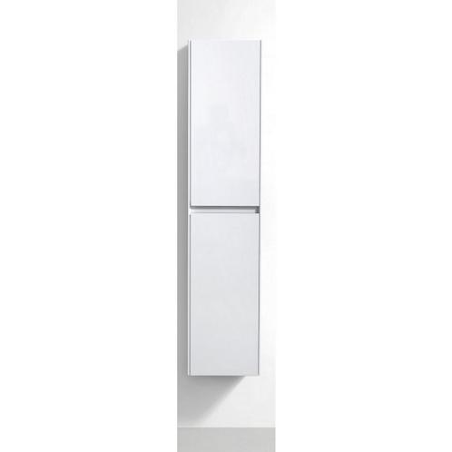 Kolomkast Sanimar Murcia Omkeerbaar Wit 160 x 35 x 35 cm, Huis en Inrichting, Badkamer | Badkamermeubels, 25 tot 50 cm, Overige typen