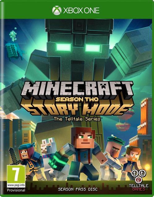 Xbox One Minecraft: Story Mode - Season Two, Spelcomputers en Games, Games | Xbox Series X en S, Zo goed als nieuw, Verzenden