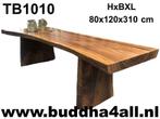 Tropisch hardhout tafel - suar hout eettafel - laatste 2!, Huis en Inrichting, 200 cm of meer, Nieuw, Overige materialen, 100 tot 150 cm